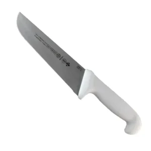Cuchillo carnicero recto blanco