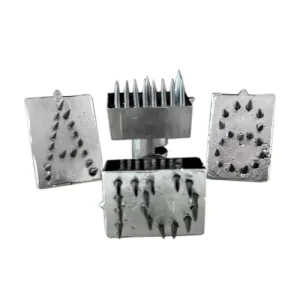 Dados metálicos martillo tatuador cerdos